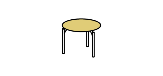 hm35f small circular table