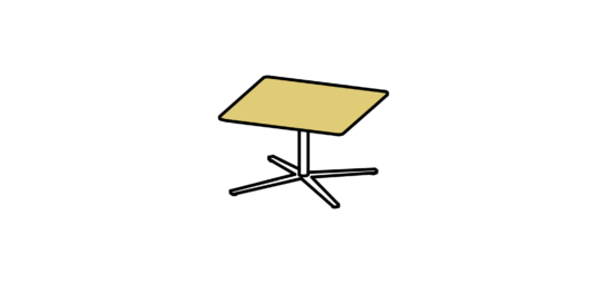 hm57e table – dining height