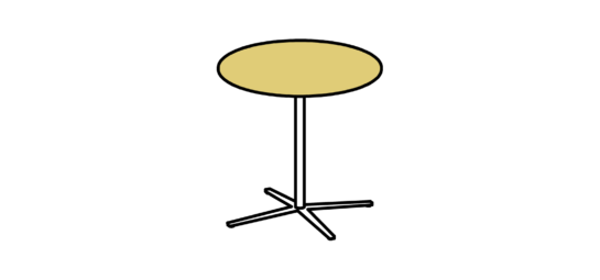 hm57e table – dining height