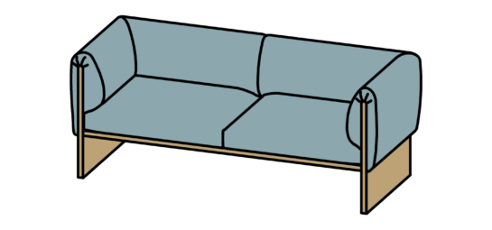 hm48e2 4-seat sofa