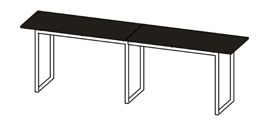 hm107k high table (in 2 parts)